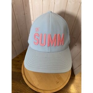 G/FORE "The SUMM" Golf Hat Baby Blue Snapback Cap Flexfit 110 Performance‎ TPC